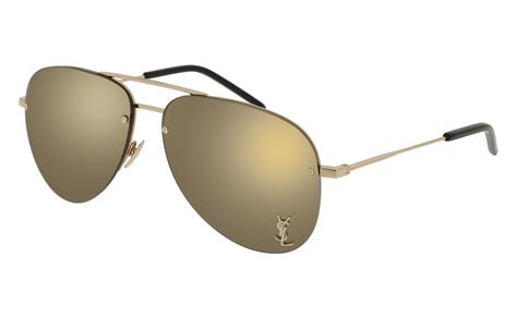 ysl men's aviator sunglasses